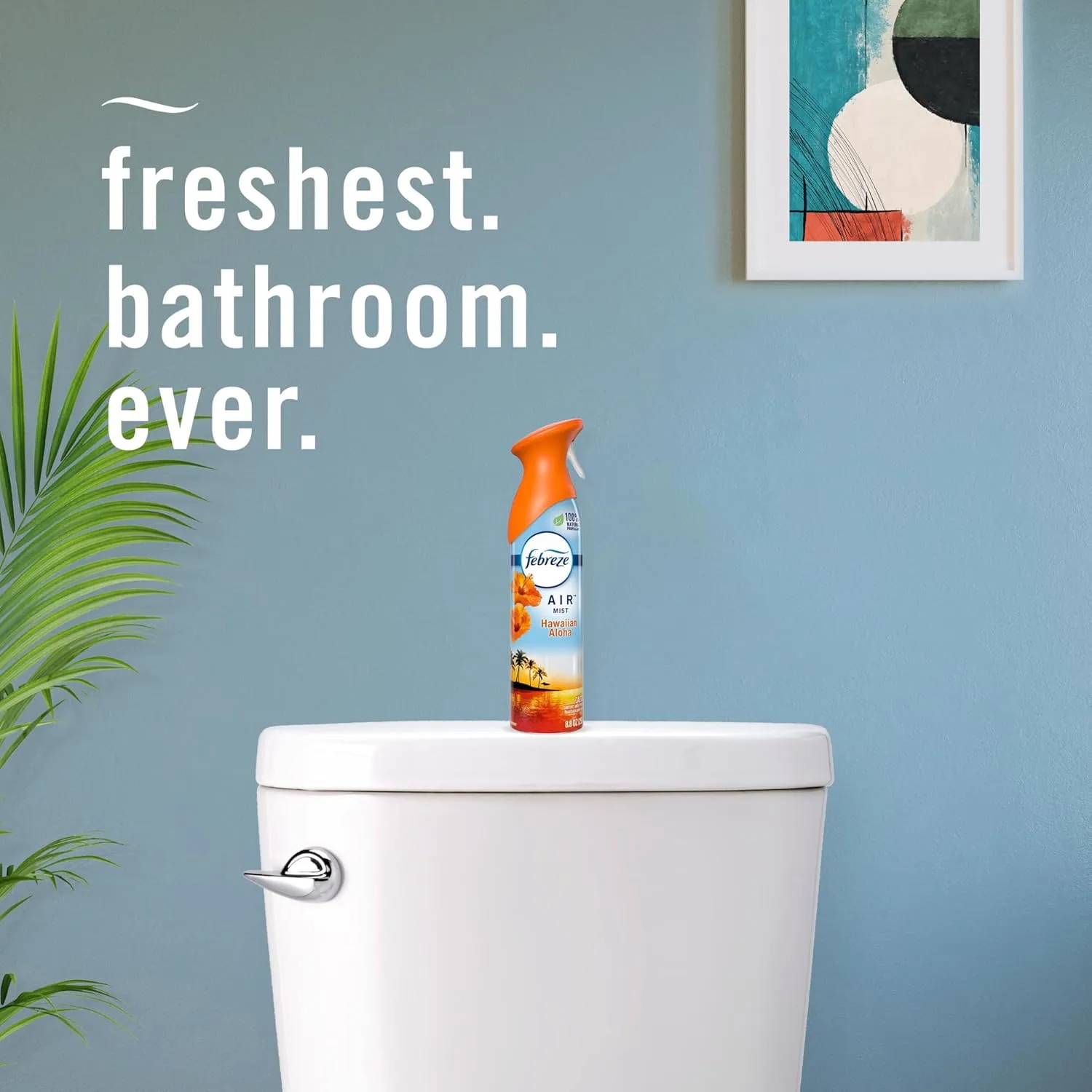 FEBREZE Air Freshener Spray, 8.8 fl oz Aerosol, OdorClear Technology