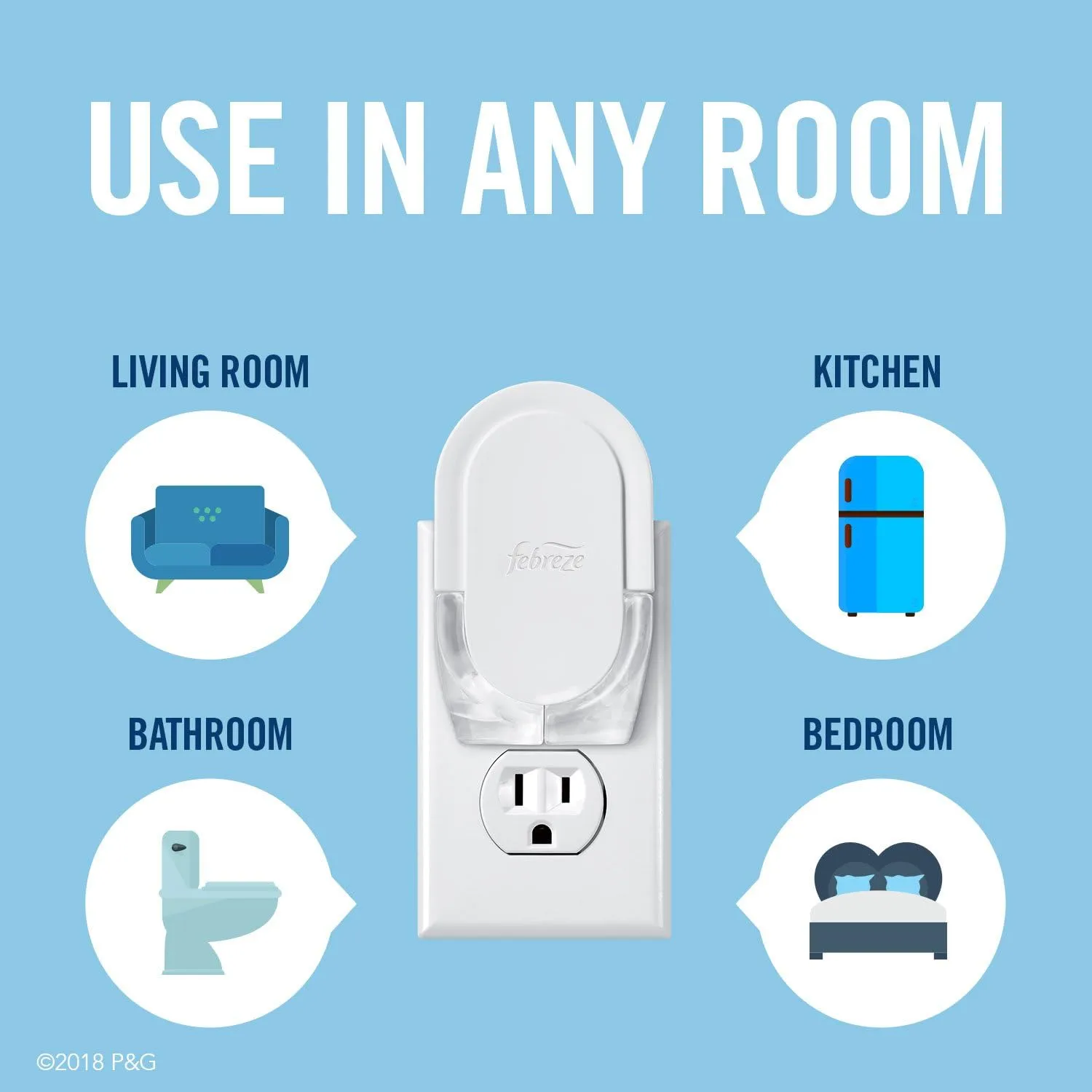 FEBREZE Plug-In Air Freshener Starter Kit