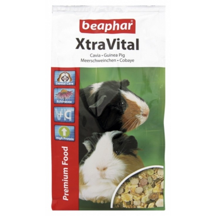 BEAPHAR XTRAVITAL GUINEA PIG FEED 2.5KG BEAPHAR XTRAVITAL GUINEA PIG FEED 2.5KG