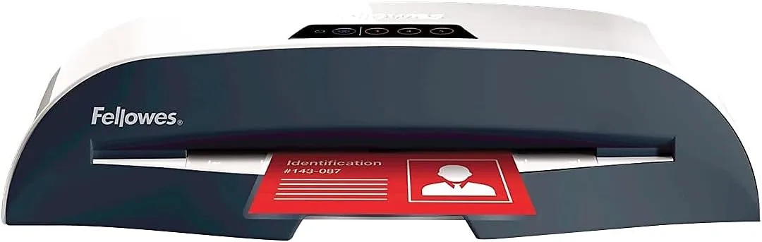 Fellowes Hot Laminating Pouches, ID Tag, Punched, 5 mil