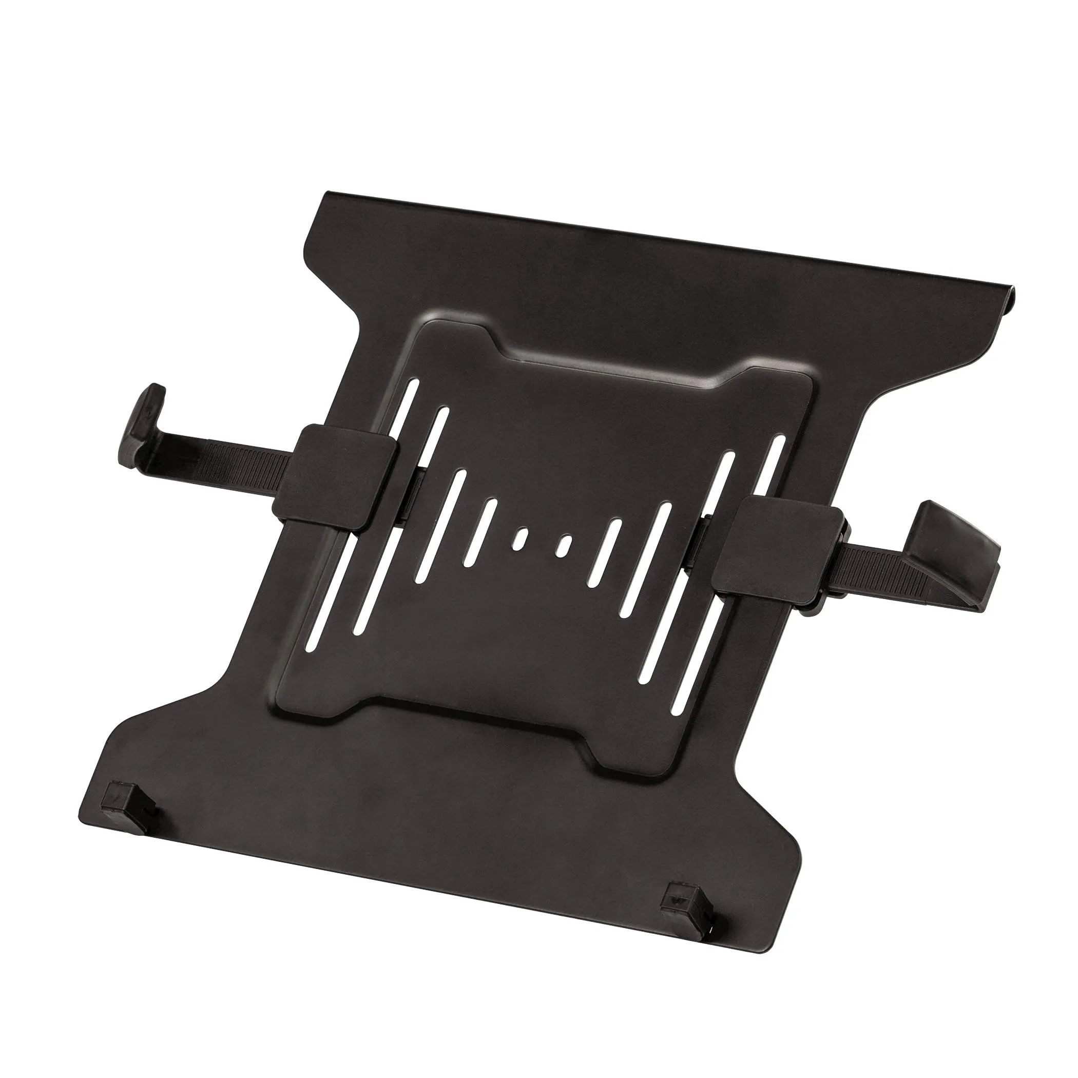 Fellowes 8044101 Adjustable Laptop Stand for Desk with Dual Monitor Arm, 17 Inch Monitor Capacity