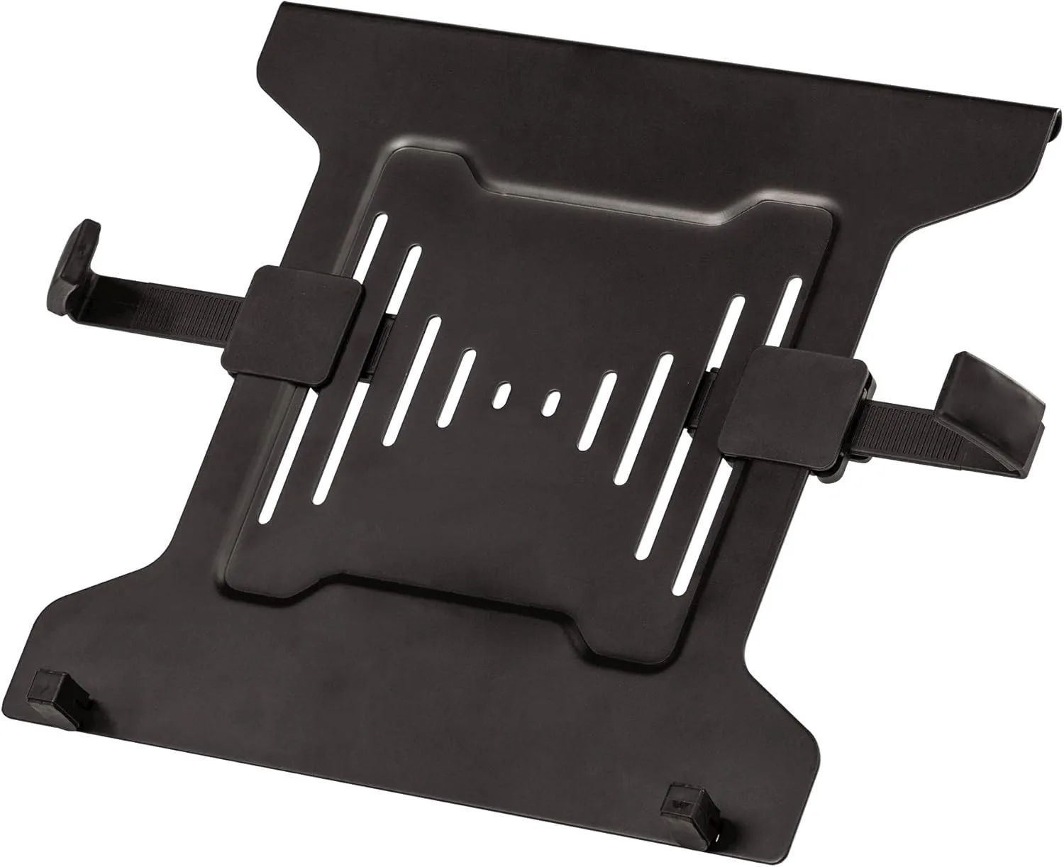 Fellowes 8044101 Adjustable Laptop Stand for Desk with Dual Monitor Arm, 17 Inch Monitor Capacity