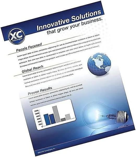 FELLOWES Self-Adhesive Laminating Sheets, 9 x 12, 3 mil, Gloss
