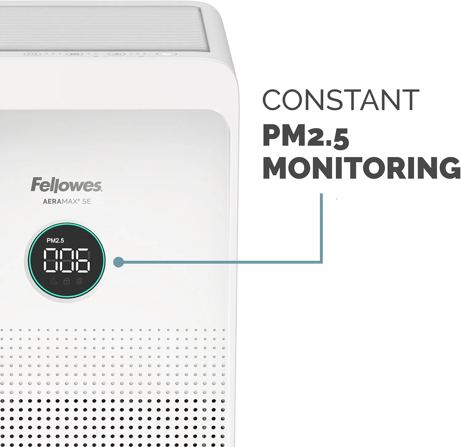 Fellowes 9794601 AeraMax SE 3-Speed Large Room Air Purifier with True HEPA Air Filter and 3-Stage Allergen and Odor