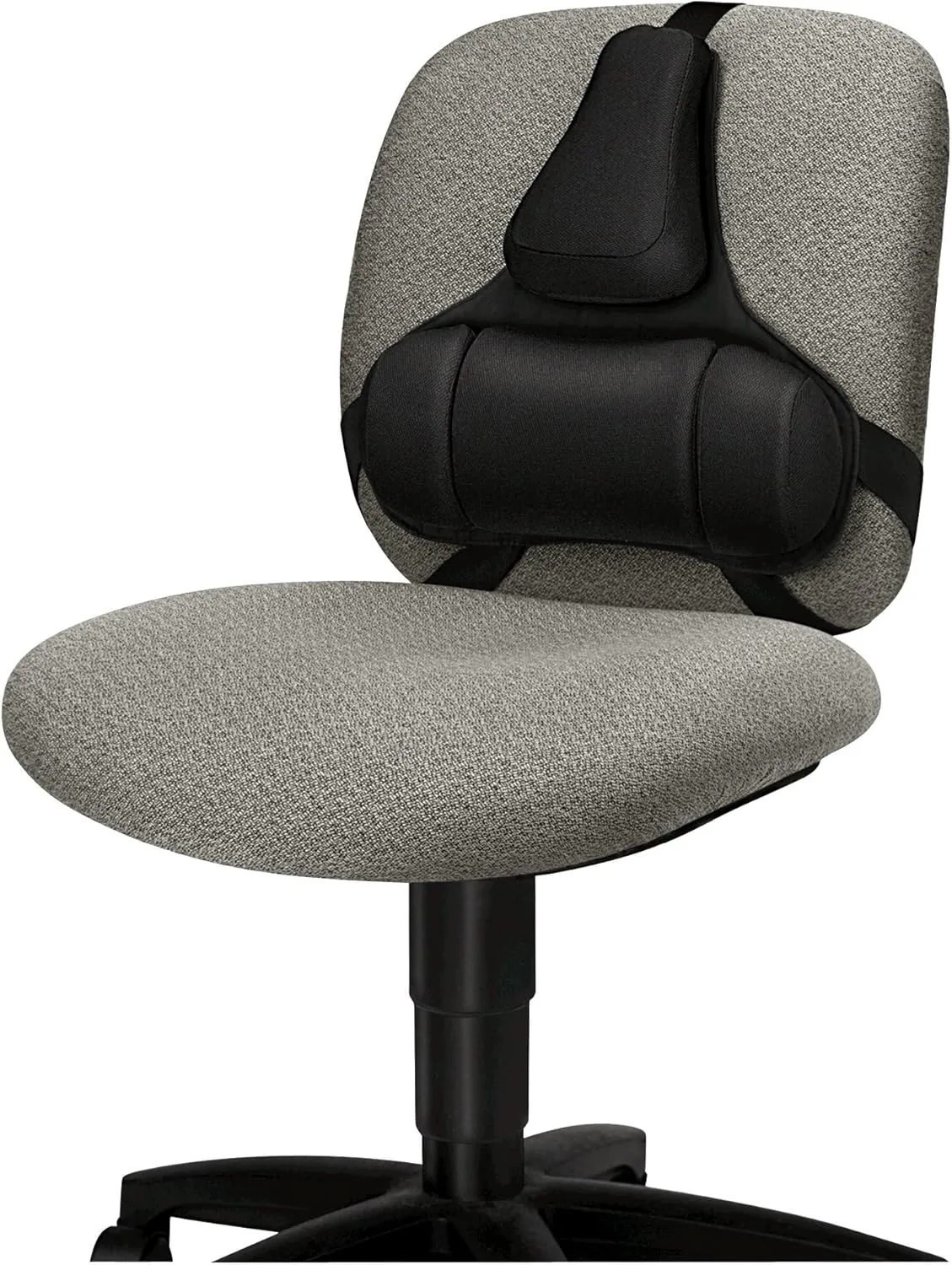 Fellowes Professional Series Back Support with Microban Protection, Black (8037601)