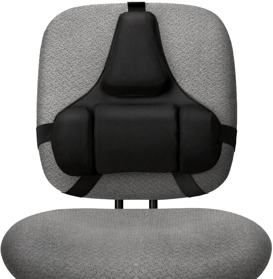Fellowes Professional Series Back Support with Microban Protection, Black (8037601)