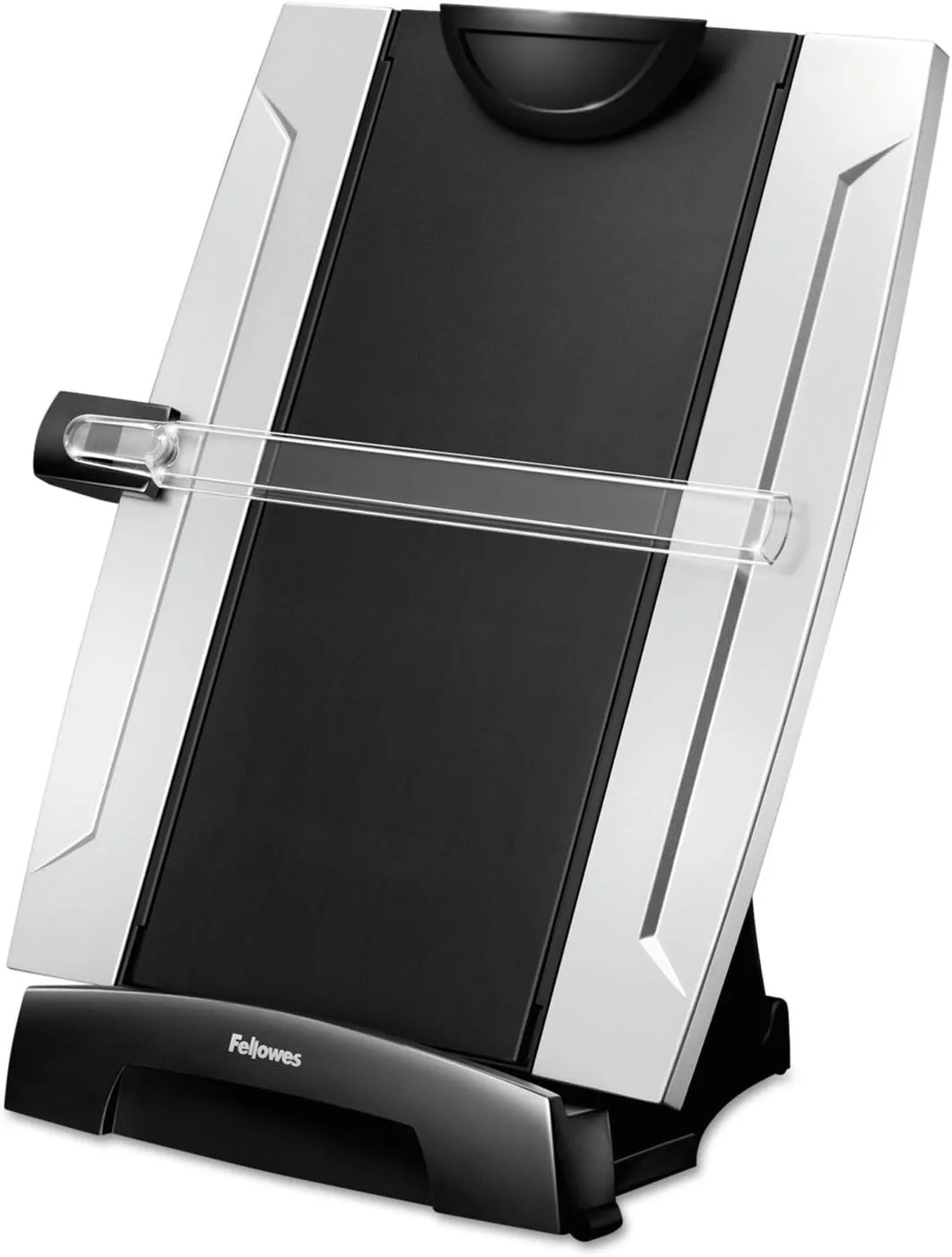 Fellowes Office Suites Desktop Copyholder with Memo Board, Black/Silver (8033201), 15" x 10.3" x 6"
