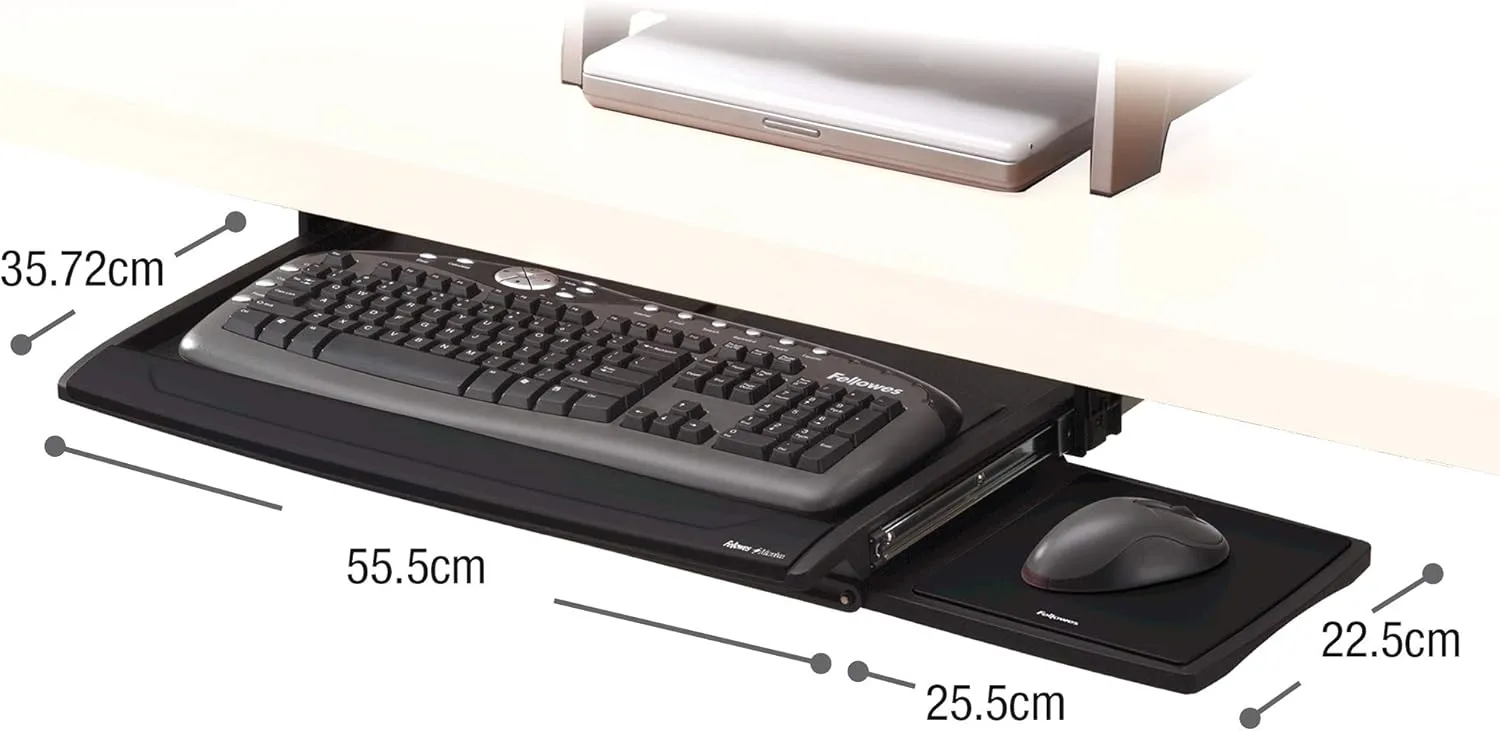 Fellowes 8031201 Office Suites Deluxe Keyboard Drawer (8031207)