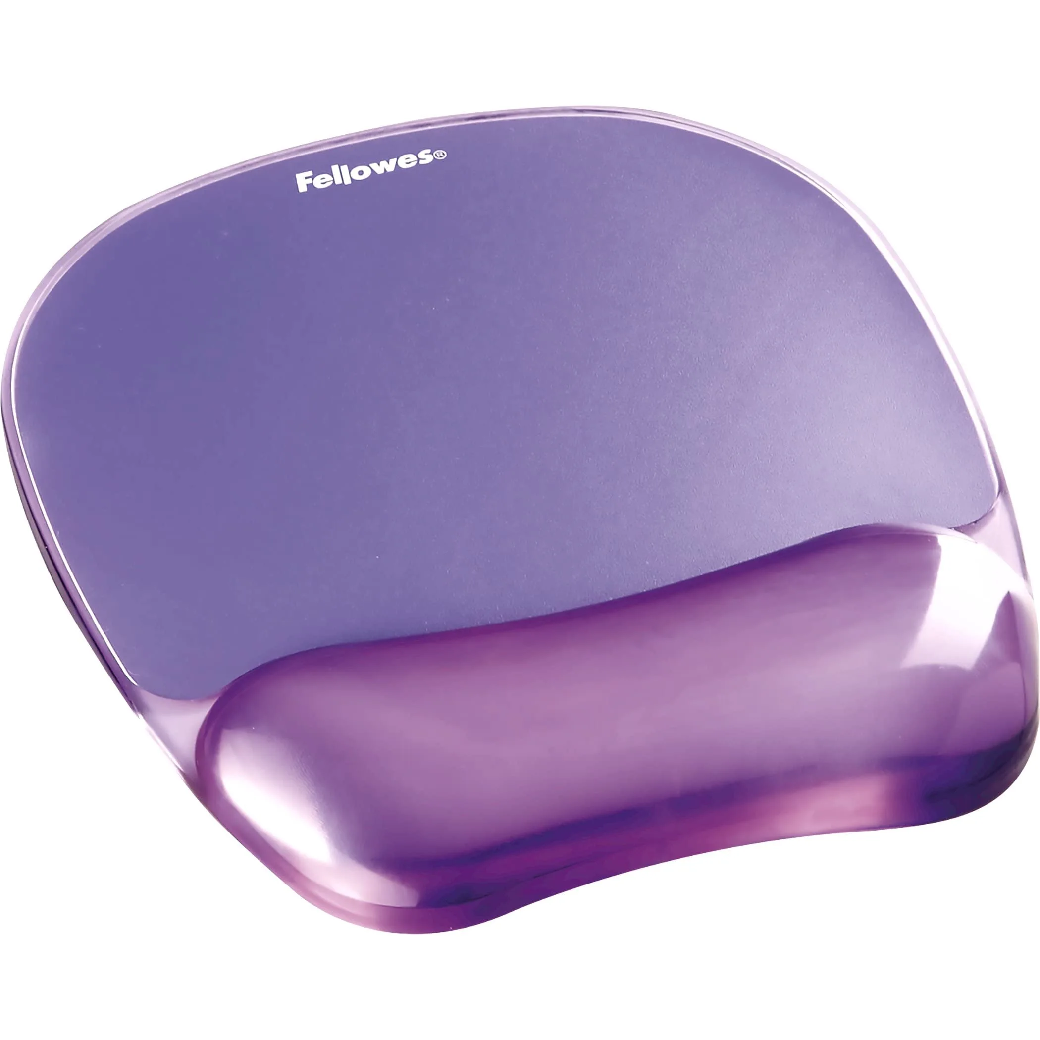 Fellowes Crystals Gel Mouse Pad with Wrist Rest
