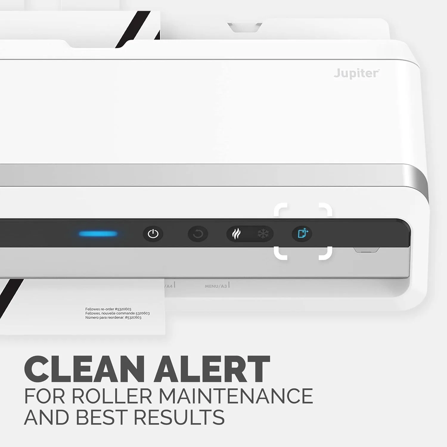 Fellowes 125 Thermal Laminator Machine with Laminating Pouch Starter Kit, 12.5 inch