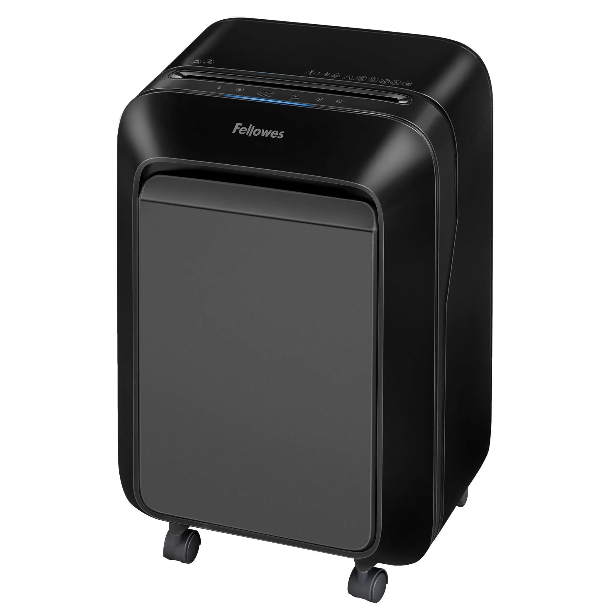 Fellowes LX210 P-4 Micro-Cut Paper Shredder, Jam-Proof, 16-Sheet, Black