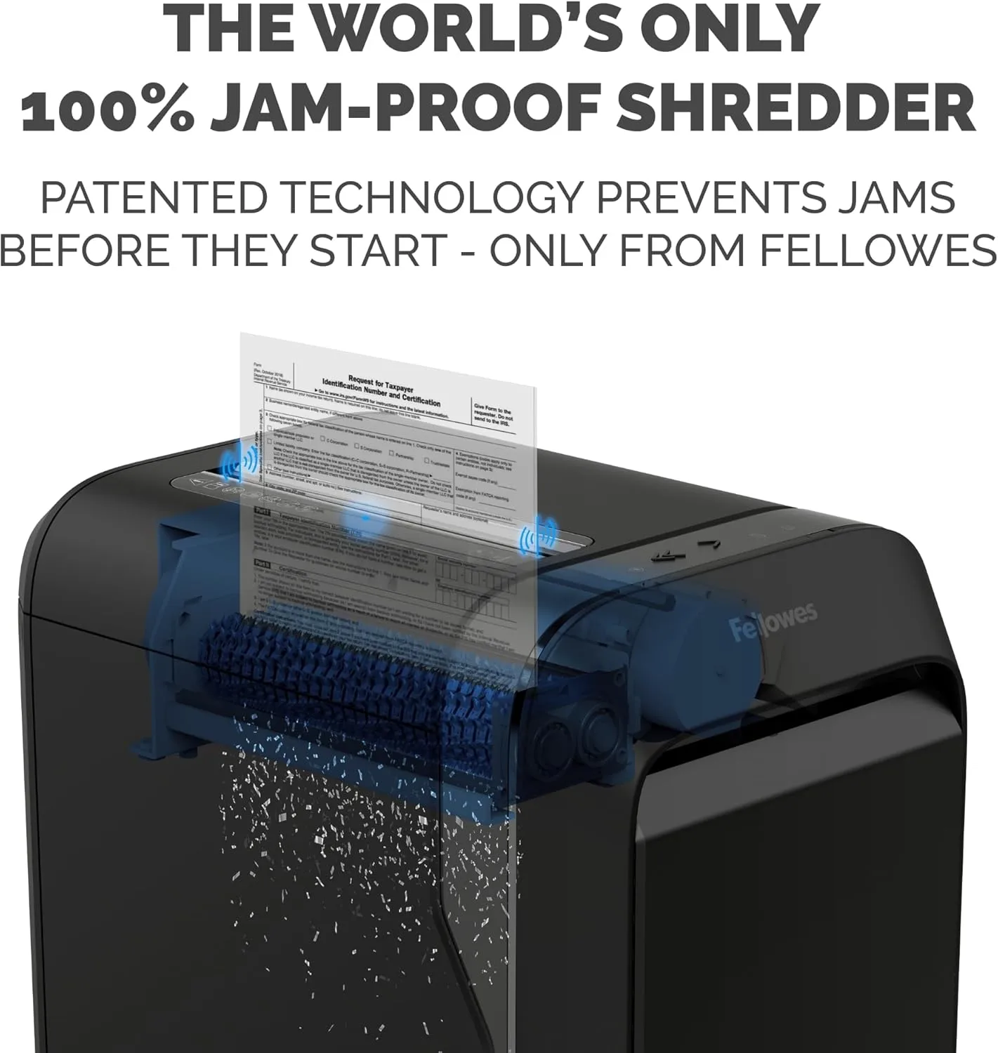 Fellowes LX 220 100% Jam Proof Micro-Cut 20-Sheet Shredder, Black, 5015401