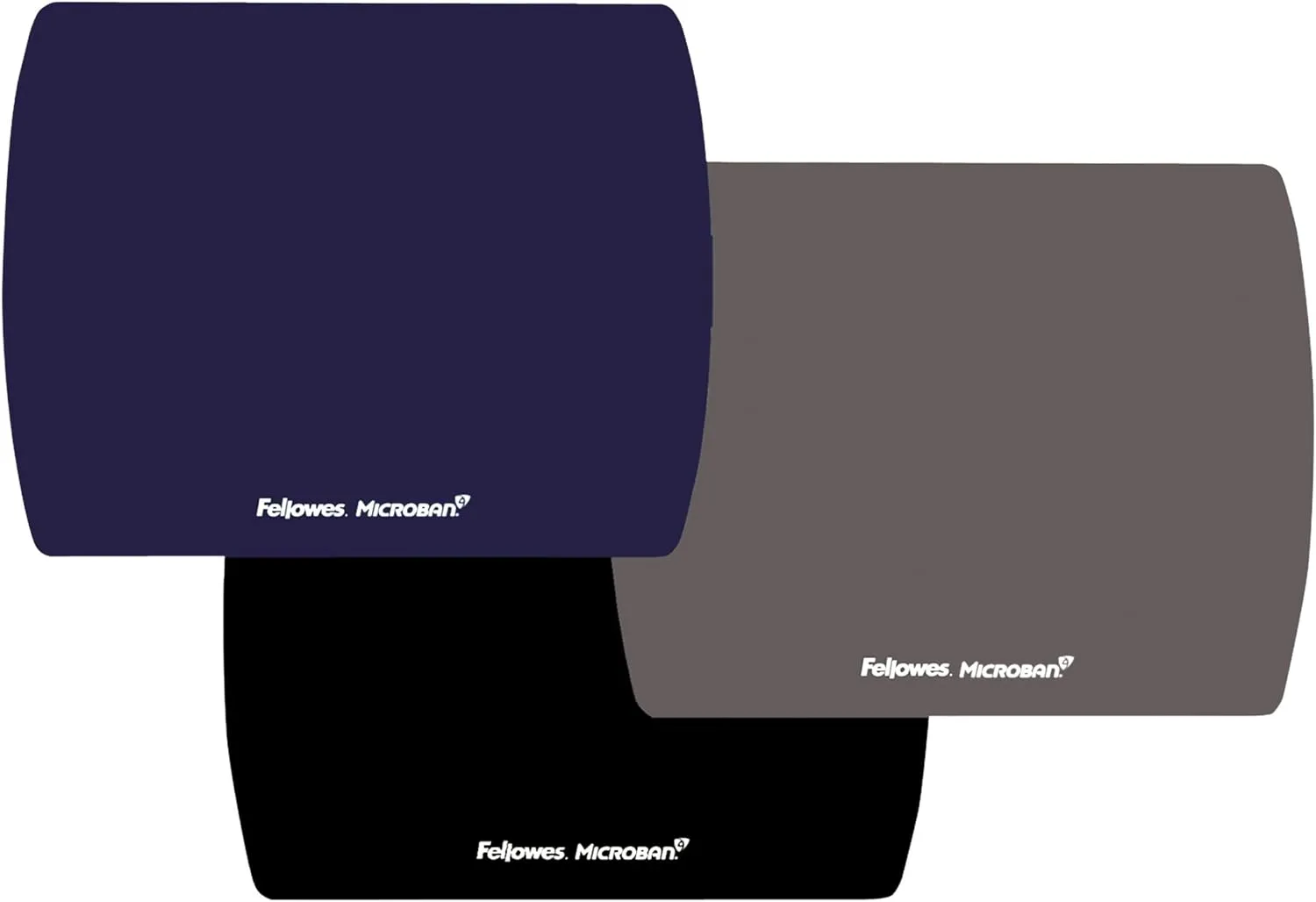 Fellowes Microban Black Ultra Thin Mouse Pad (5908101) 7 x 9 inches
