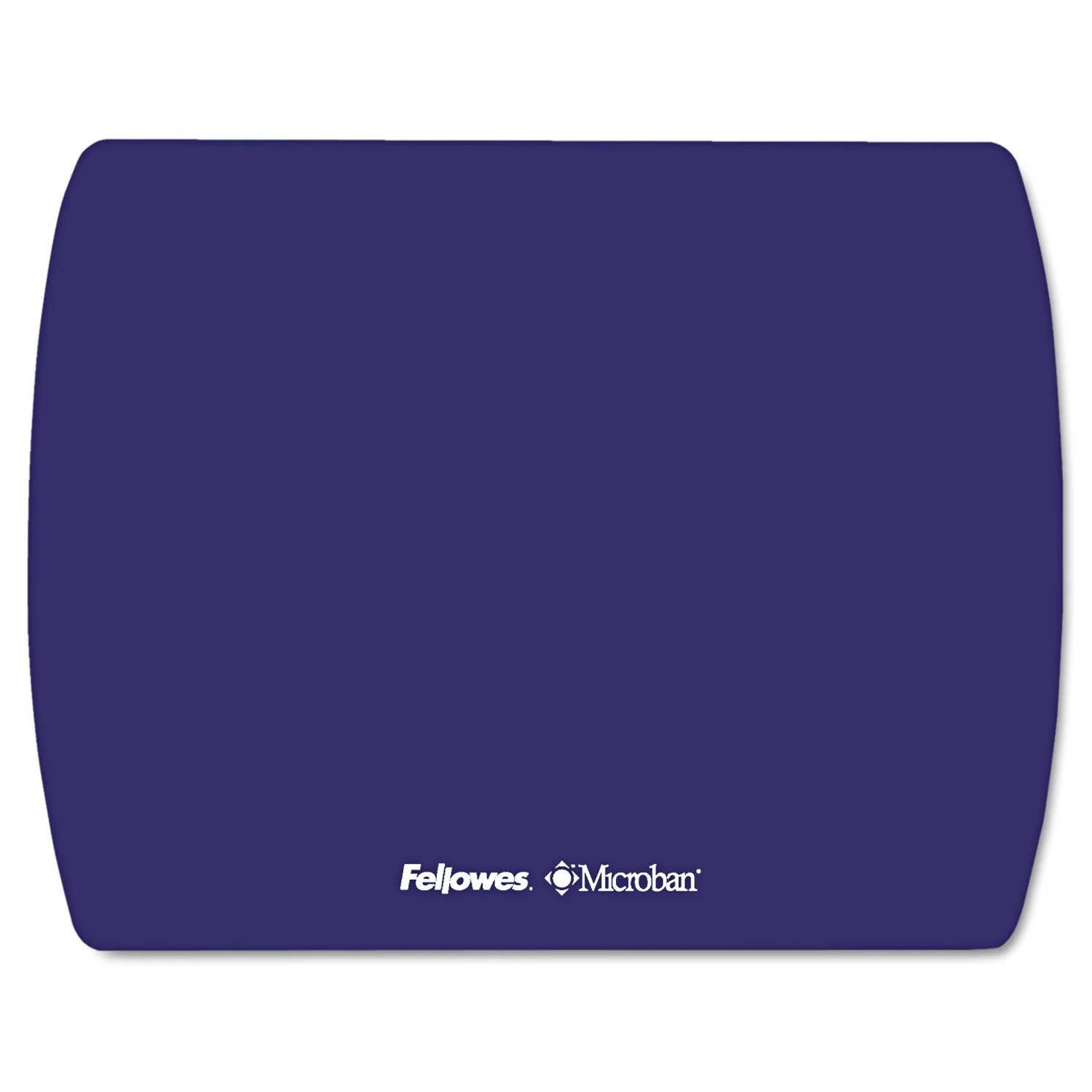Fellowes Microban Ultra Thin Mouse Pad - Blue - 7in x 9in x 0.1in Dimension - Blue