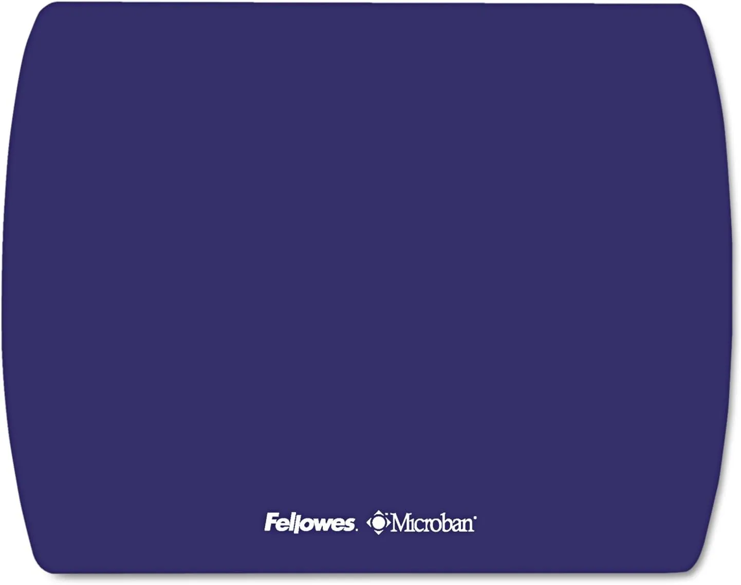 Fellowes Microban Ultra Thin Mouse Pad - Blue - 7in x 9in x 0.1in Dimension - Blue
