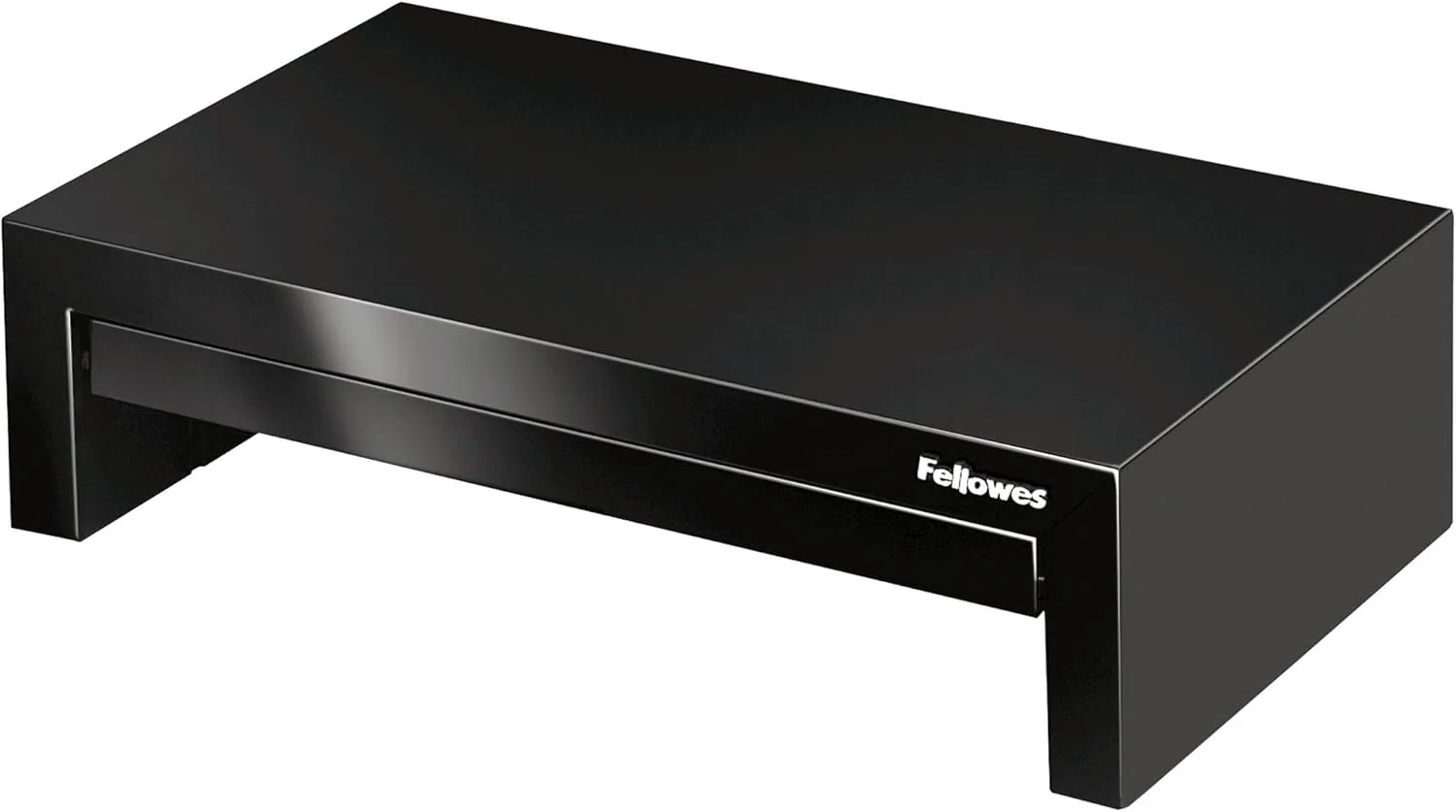 Fellowes Designer Suites Monitor Riser, 8038101 — Height-Adjustable, Storage Tray