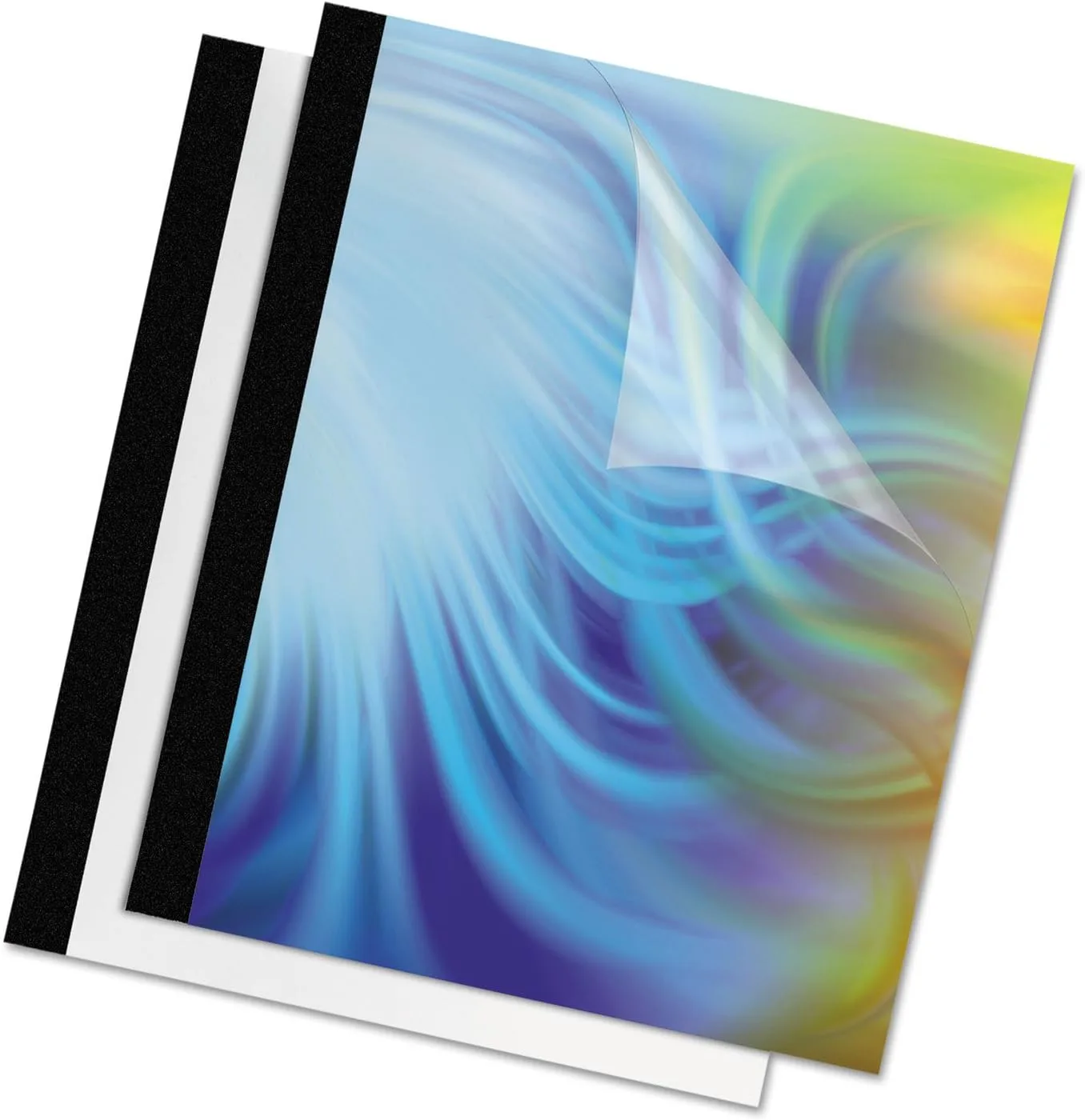 FEL5222801 - Fellowes Thermal Presentation Covers - 1/4, 60 Sheets, Black