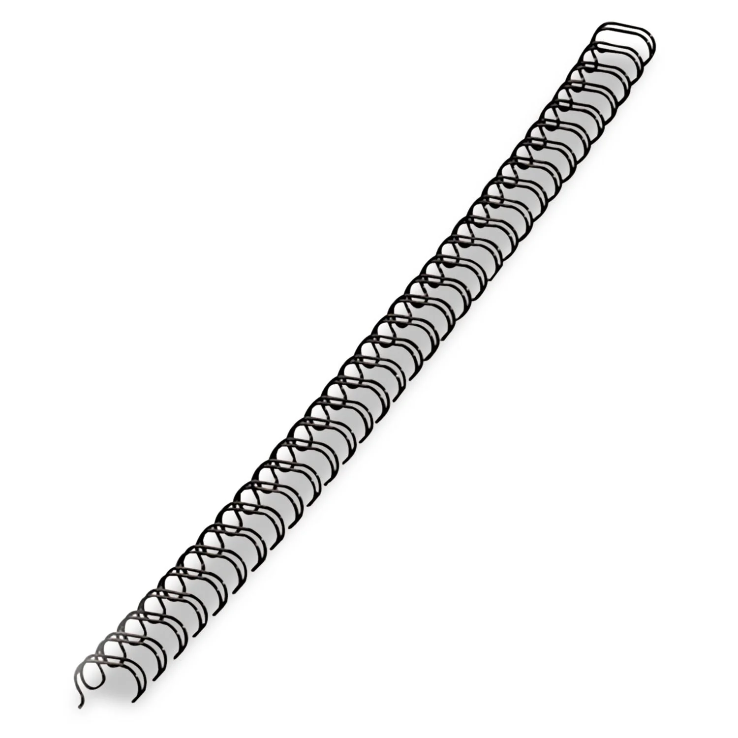 Fellowes Wire Binding Spines, 1/2 Inch Diameter, Black, 100 Sheets, 25 Pack (5255401)