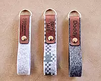 Felt Key Tag