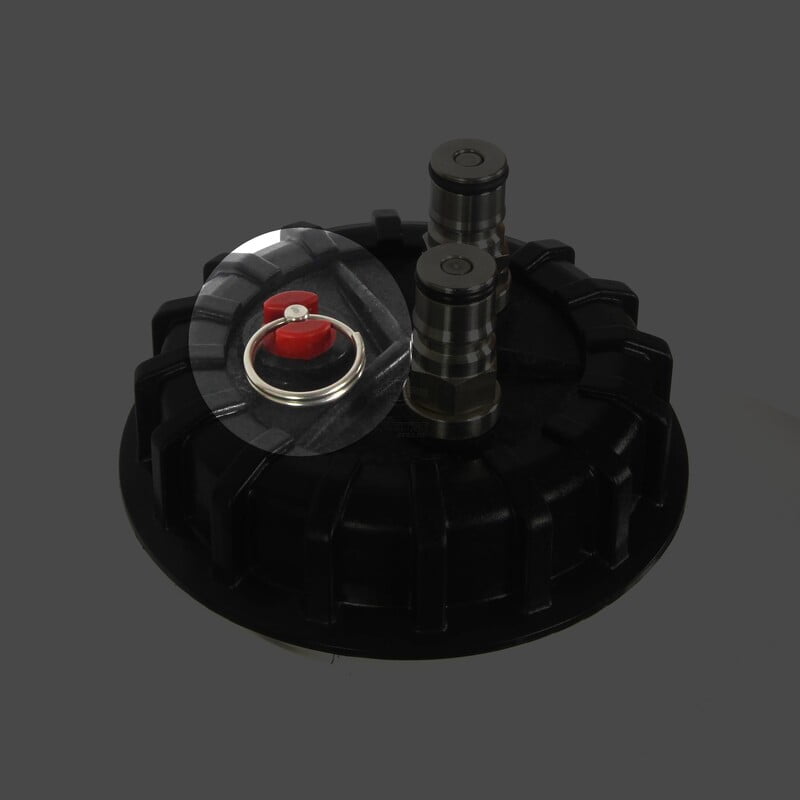 Fermentasaurus - Replacement Red Prv 2.5Bar (35Psi) (Tapa Kit Presurizado)