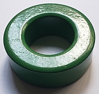 T64 X 23 X 15 FERRITE CORE GREEN (USED)