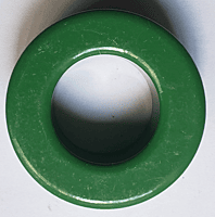 T64 X 23 X 15 FERRITE CORE GREEN (USED)