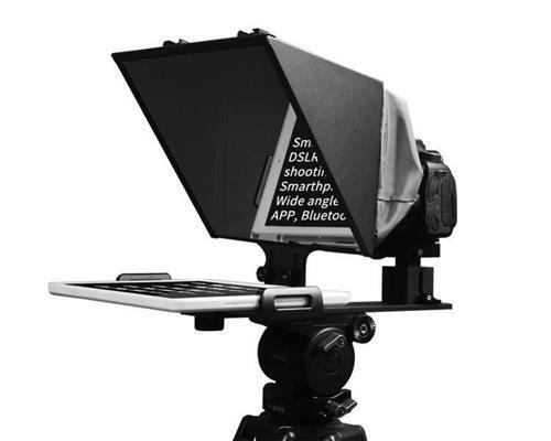 FEELWORLD TP13A Wide Angle Teleprompter supports up to 11" Smartphone/Tablet Prompting Smartphone DSLR Recording APP