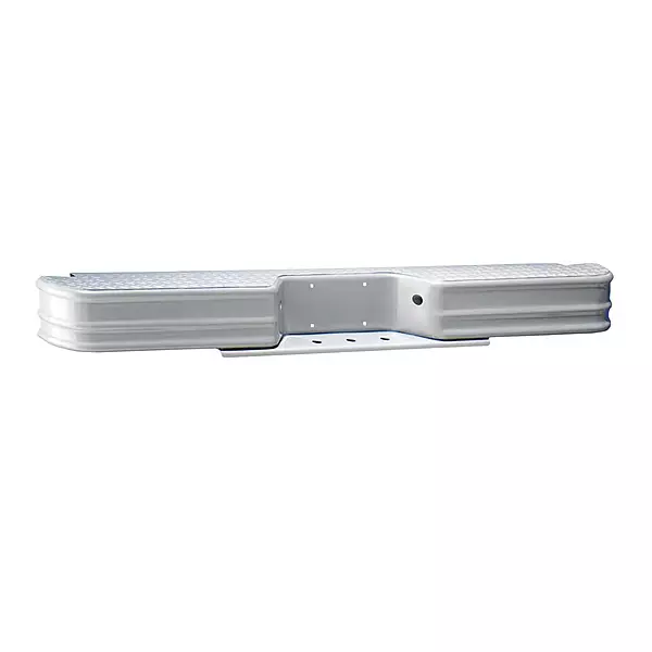 Fey 20002 DiamondStep Universal Silver Replacement Rear Bumper