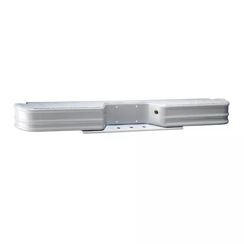Fey 20002 DiamondStep Universal Silver Replacement Rear Bumper