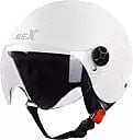 STEELBIRD SBH-16 REX GLOSSY WHITE C/V (M)