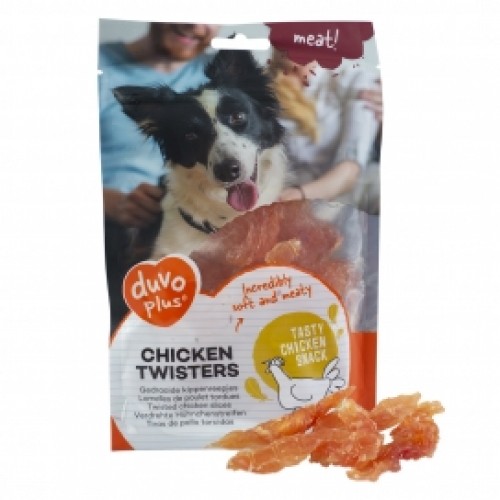 DUVO+ DOG SNACK CHICKEN TWISTERS 80G (11954) DUVO+ DOG SNACK CHICKEN TWISTERS 80G (11954)