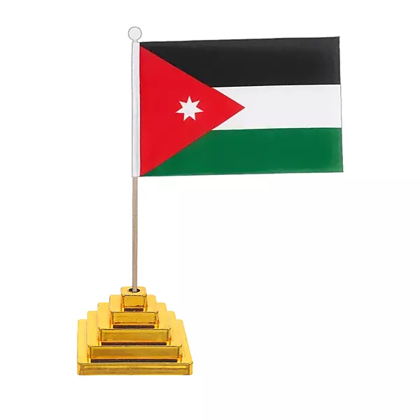 Square flag base