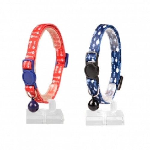 DUVO+CAT COLLAR FISH BONE NYLON 20-30CM/10MM(11190) DUVO+CAT COLLAR FISH BONE NYLON 20-30CM/10MM(11190)