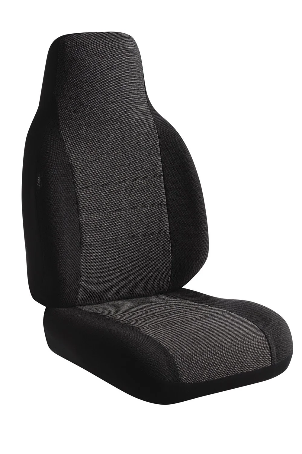 FIA OE32-67 CHARC Custom Fit Rear Seat Cover, 60/40 Split Cushion - Tweed (Charcoal)