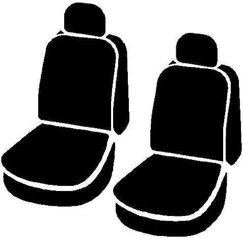 FIA OE38-35 Charc Custom Fit Front Seat Cover - Tweed Charcoal