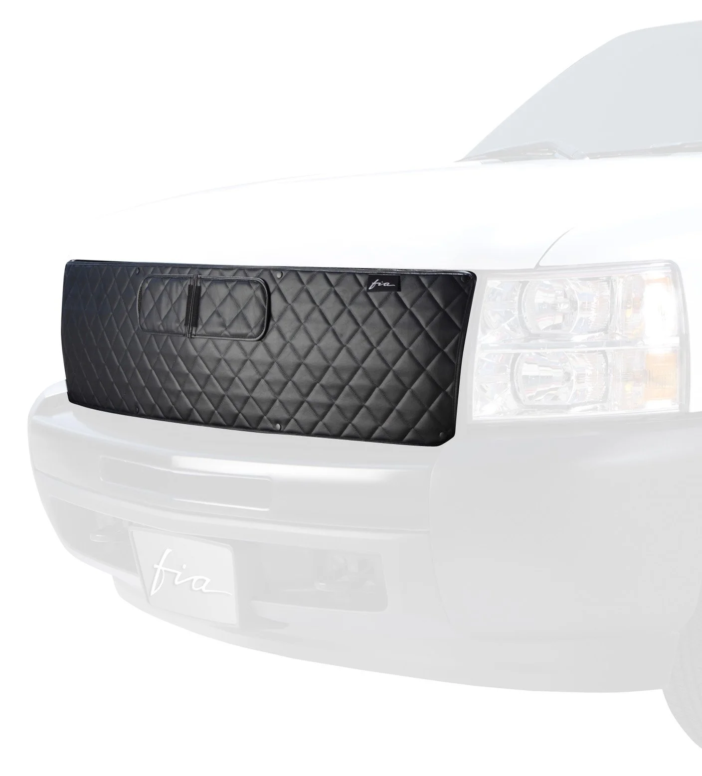 Fia WF921-28 Custom Fit Winter Front/Bug Screen , Black