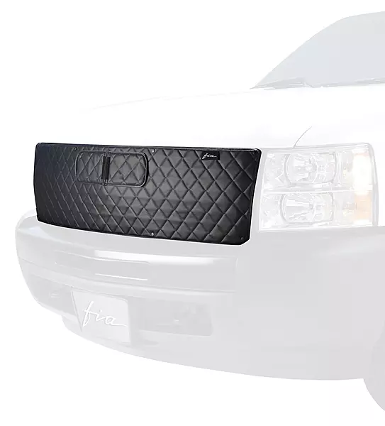FIA WF921-29 Custom Fit Winter Front/Bug Screen, Black