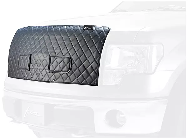 Fia WF922-18 Custom Fit Winter Front/Bug Screen , Black