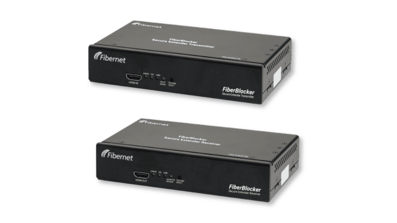 Fiber BLOCKER galvanic Secure Audio/Video Fiber BLOCKER galvanic Secure Audio/Video