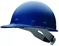 Fibre-Metal by Honeywell P2A Hard Hat with 8-Point Ratchet Suspension, Injection Molded Fiberglass, Blue (P2HNRW71A000)