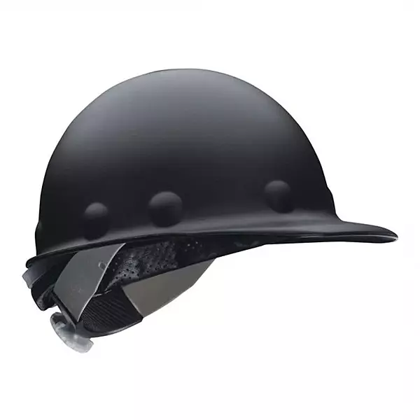 FIBRE-METAL 280-P2HNSW11A000 High Heat Roughneck P2HN Cap Style Hard Hat - Black