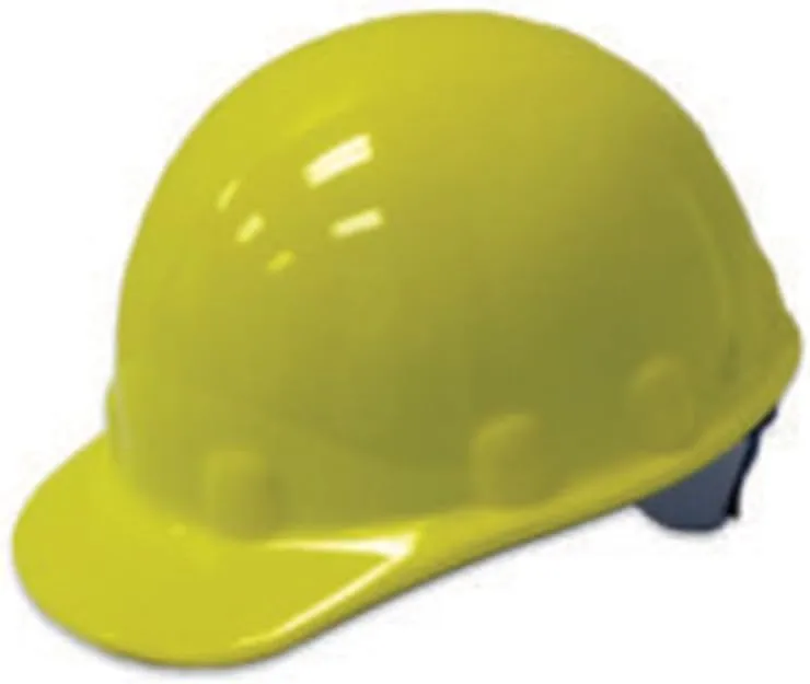 Fibre-Metal Honeywell Home Fibre-Metal E2SW02A000 Super Eight Swing Strap Cap Style Hard Hat, Yellow