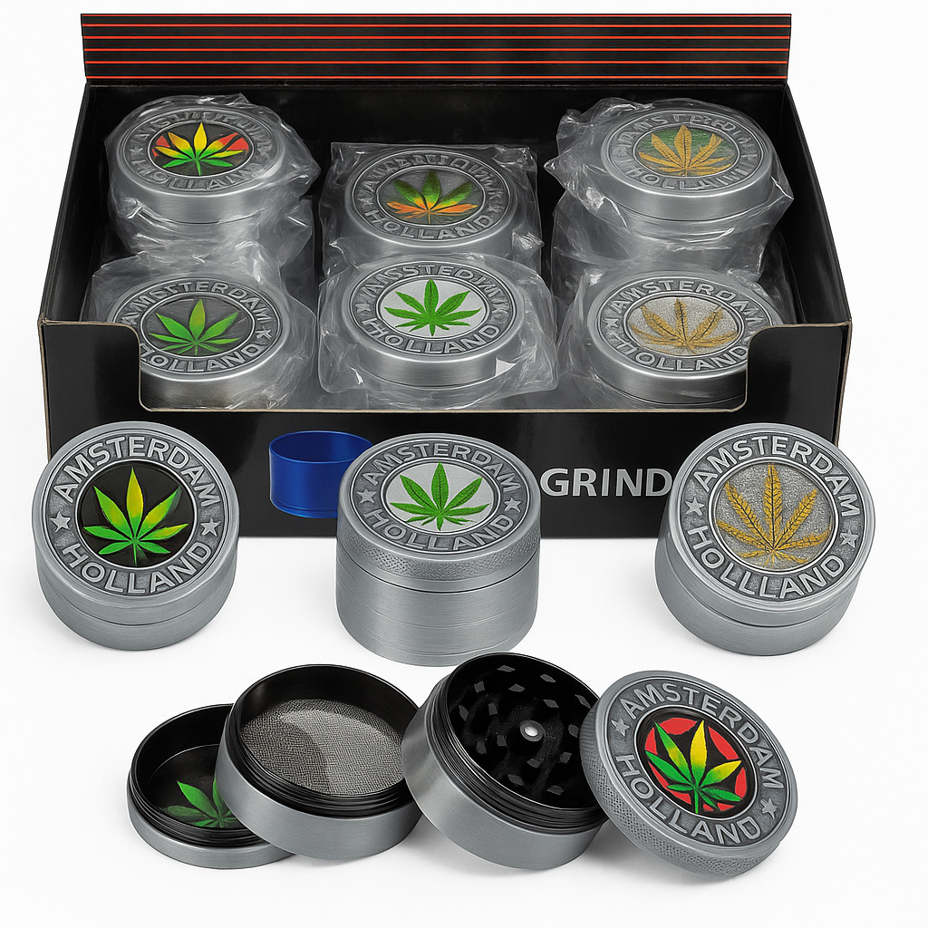 Grinder Metálico BULLDOG 3 niveles 50mm
