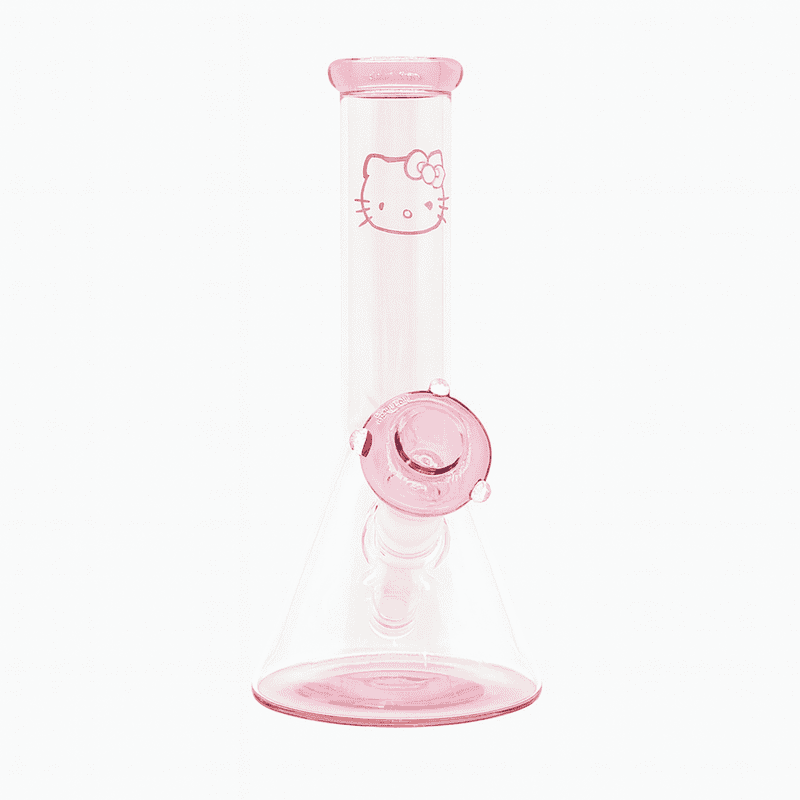 Bong Pyrex Matraz Hello Kitty