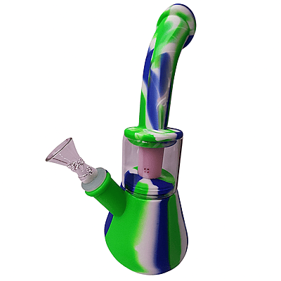 Bong Silicon hibrido torre Generica 23 cm