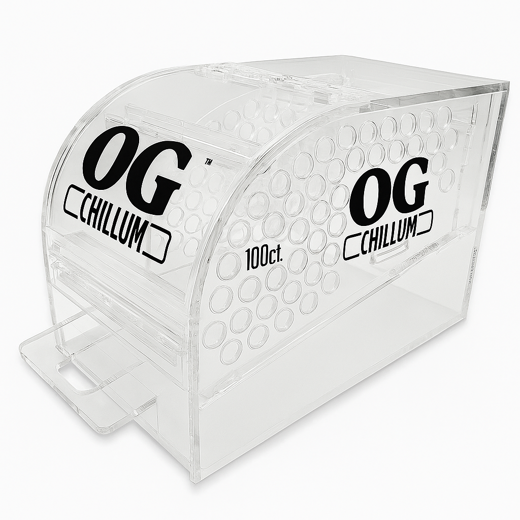 Hitter Pyrex OG Chillum EXHIBIDOR
