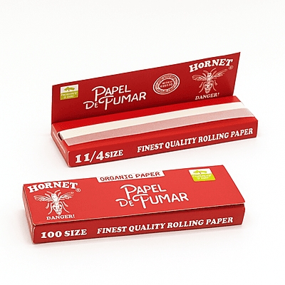 Papeles HORNET 1 1/4 Orgánicos