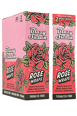 Rose Wraps Blazy Susan - Caja (25X2 pzas) Rose Wraps Blazy Susan - Caja (25X2 pzas)