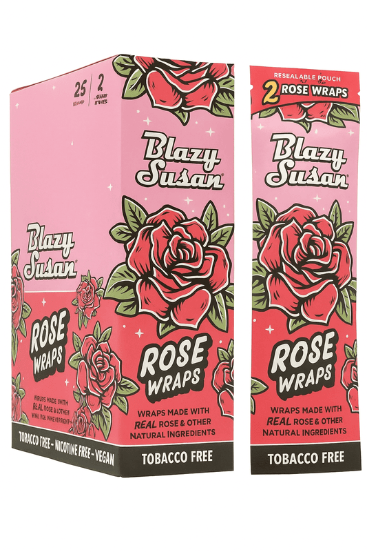 Rose Wraps Blazy Susan - Caja (25X2 pzas) Rose Wraps Blazy Susan - Caja (25X2 pzas)