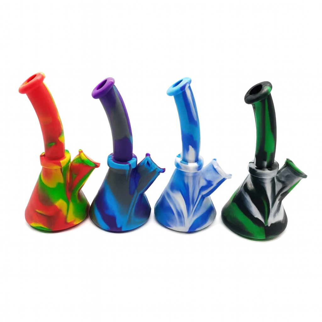 Bong silicon curvo 19 cm